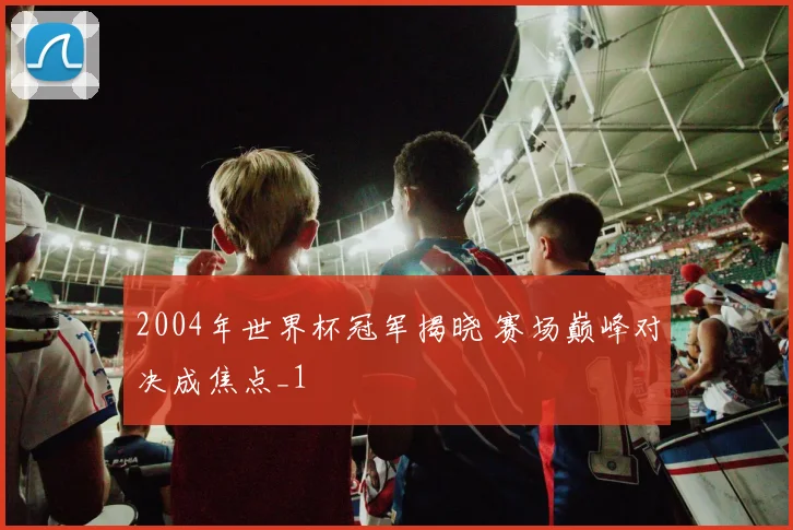 2004年世界杯冠军揭晓 赛场巅峰对决成焦点_1