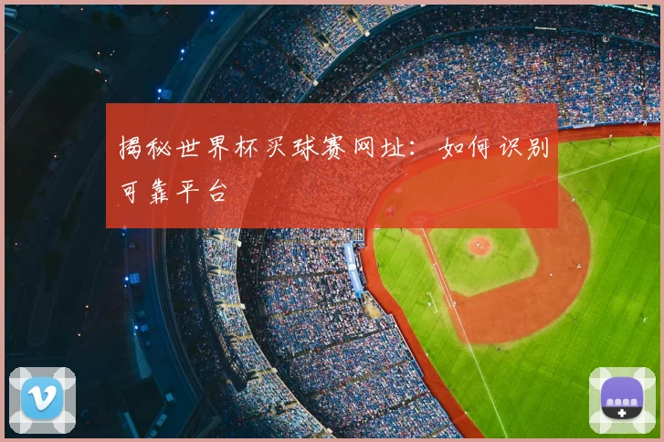 揭秘世界杯买球赛网址：如何识别可靠平台