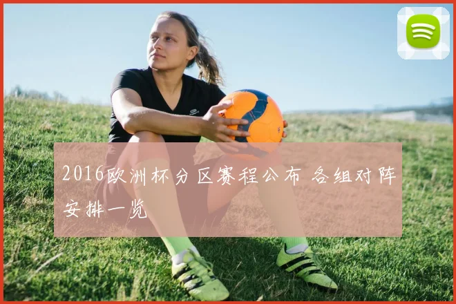2016欧洲杯分区赛程公布 各组对阵安排一览